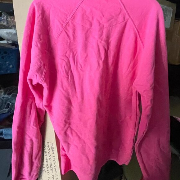 Barbie Pink Crewneck Sweatshirt She’s Out Of This World Hot Topic Moon landing - Picture 3 of 4